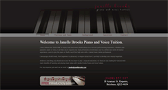 Desktop Screenshot of janellebrooks.com